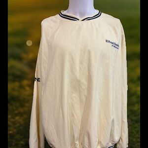 PING Collection Jacket Mens Butter Yellow Pullover Windbreaker Golfing Sz XL